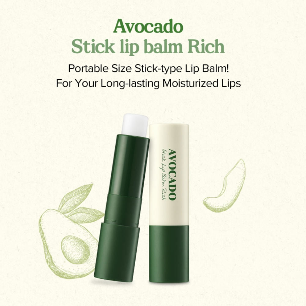 SKINFOOD | Avocado Stick Lip Balm Rich - 3.4 g