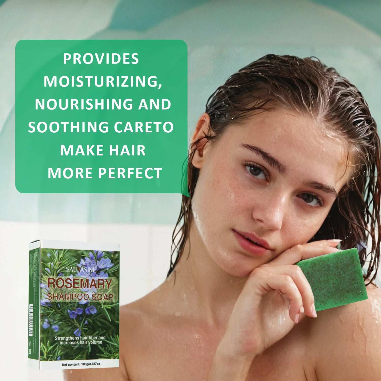 Rosmarin Seife für Haare – Natürliche Pflege für gesund aussehendes Haar